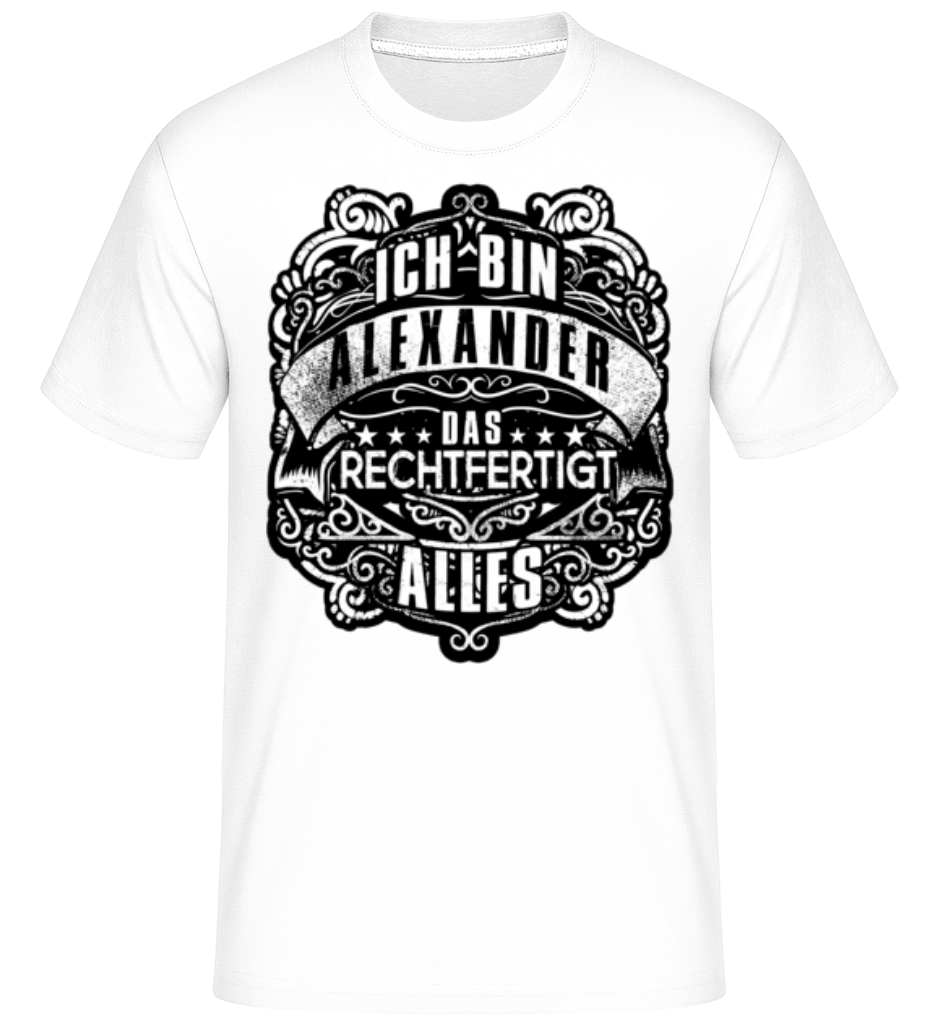 Ich Bin Alexander · Shirtinator Männer T-Shirt