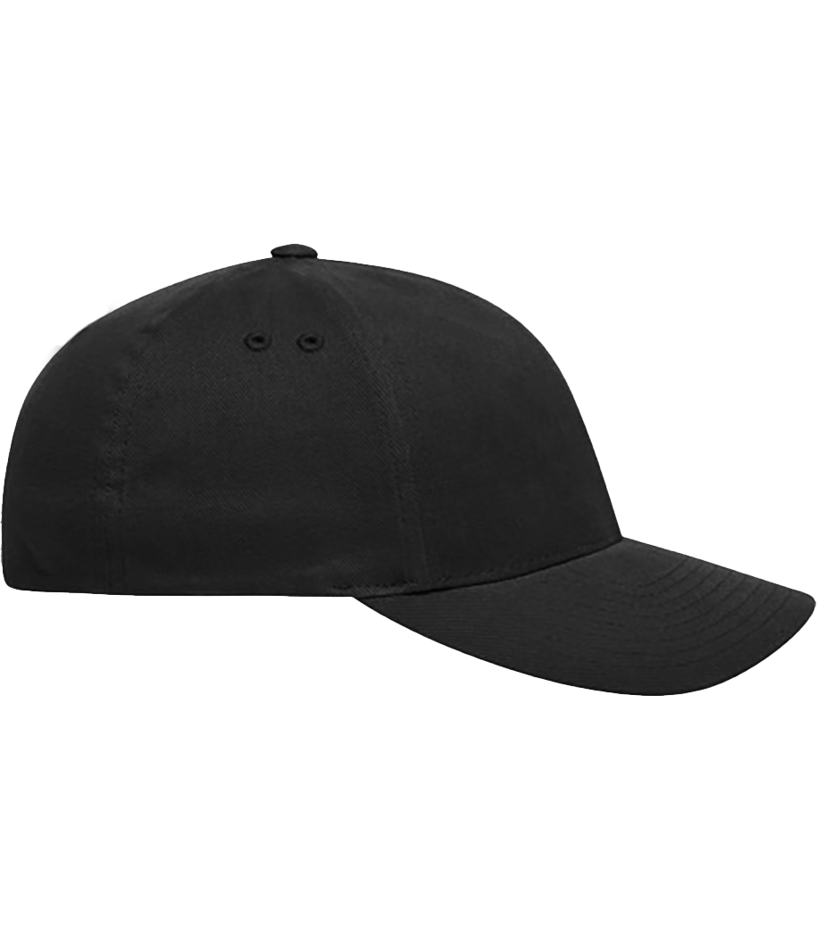Casquette de baseball ajustable - Noir - Droite