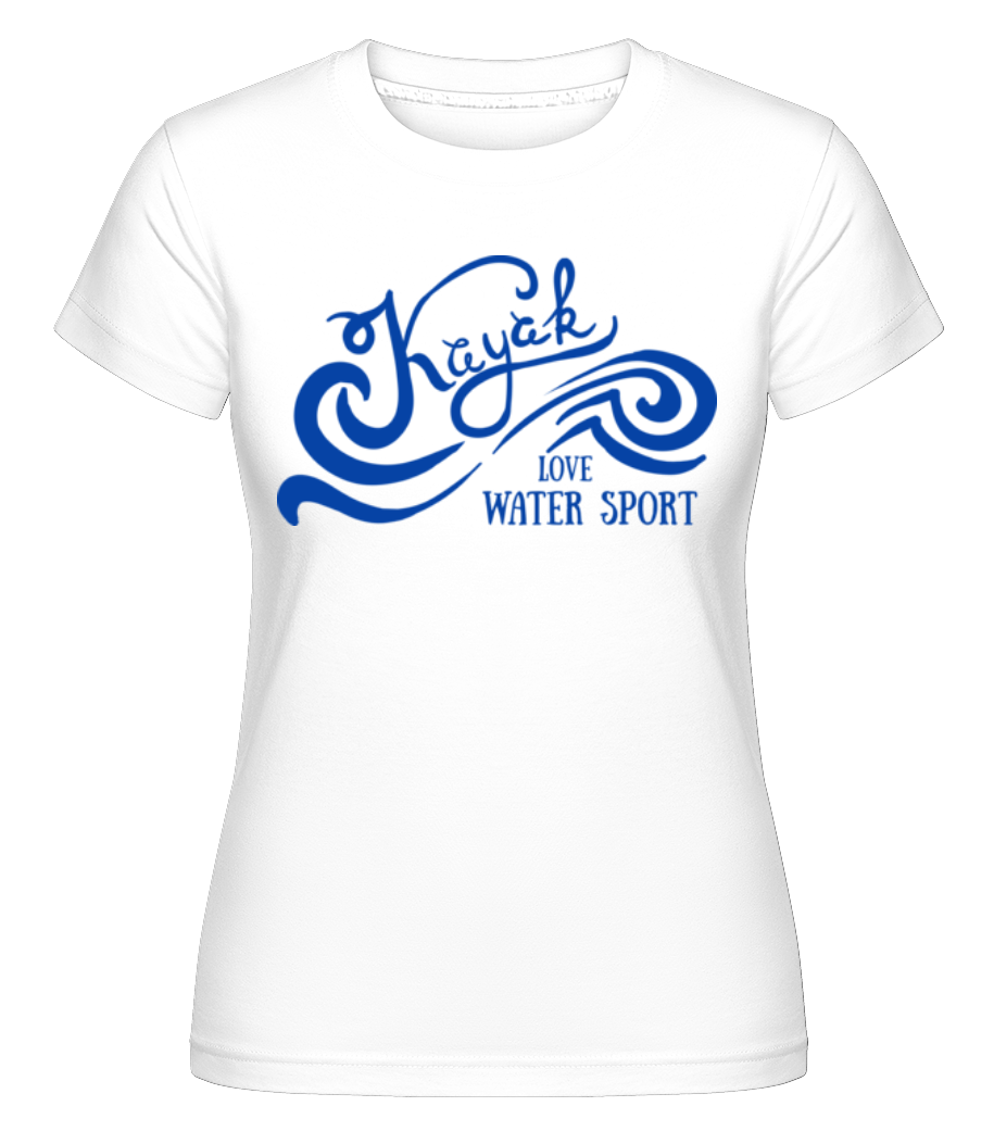 Kayak Logo Blue ·  T-shirt Shirtinator femme