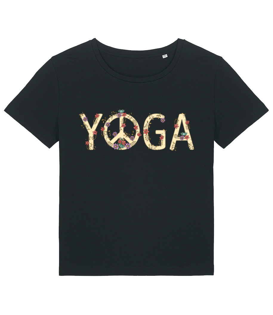 Yoga Peace · T-shirt bio Femme Stanley Stella 2.0