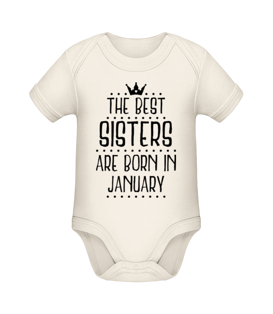 The Best Sisters Are Born In January · Body manches courtes bio
