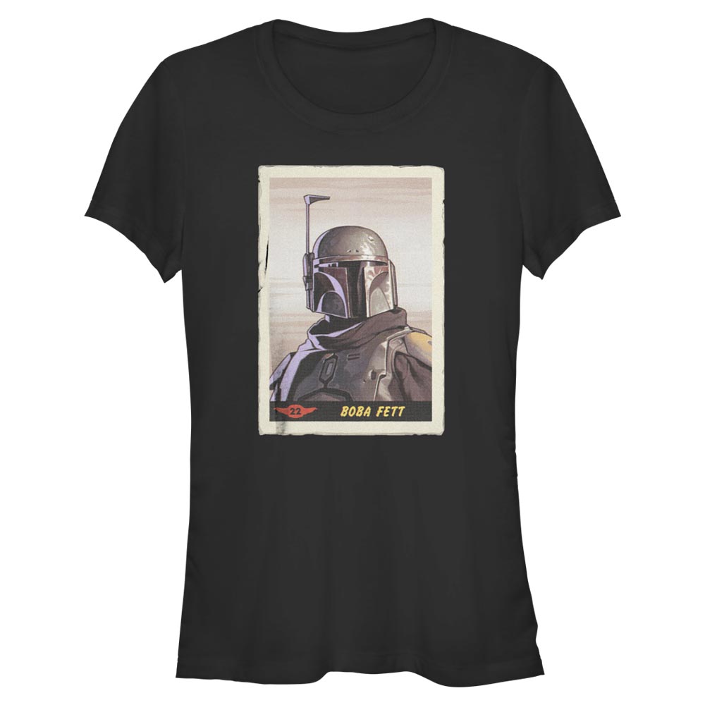 Star Wars - The Mandalorian - Boba Fett Fett Card - Femme T-shirt