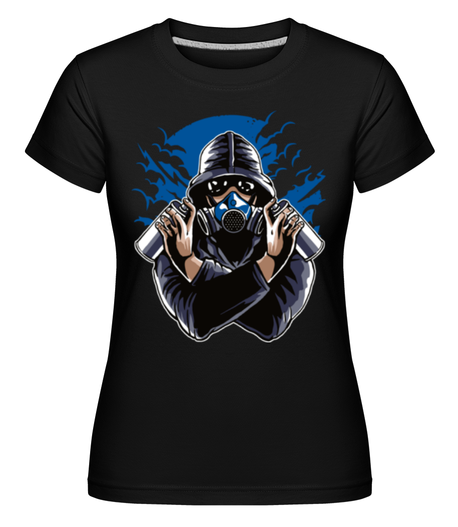 Graffiti Gasmask ·  T-shirt Shirtinator femme