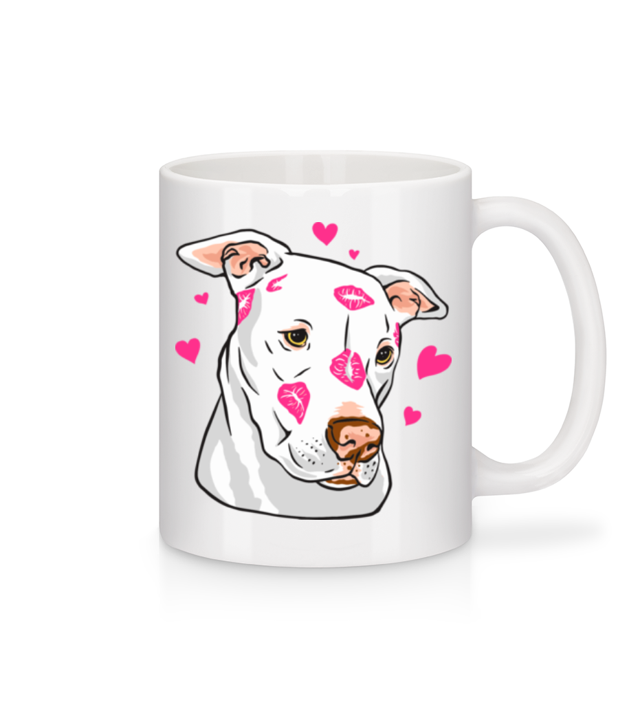 Cute Pitbull · Mug en céramique blanc