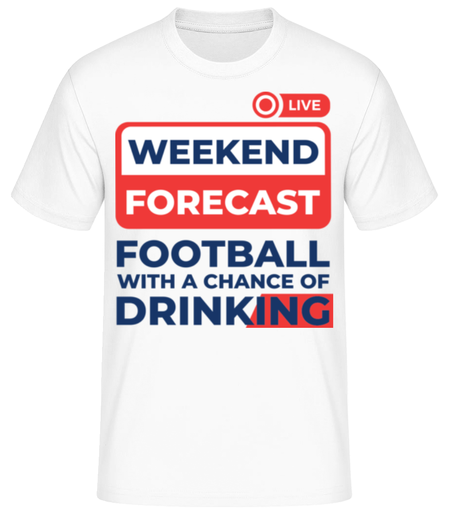 Weekend Forecast Football · T-shirt standard Homme