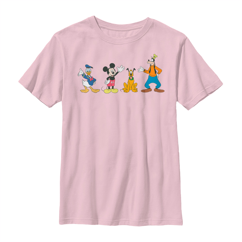 Disney Classics - Mickey Mouse - Photo de groupe 4 Friends - Enfant T-shirt