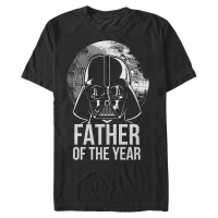 Star Wars - Darth Vader Father Of The Year - Father's Day - Men's T-Shirt - Black - Front