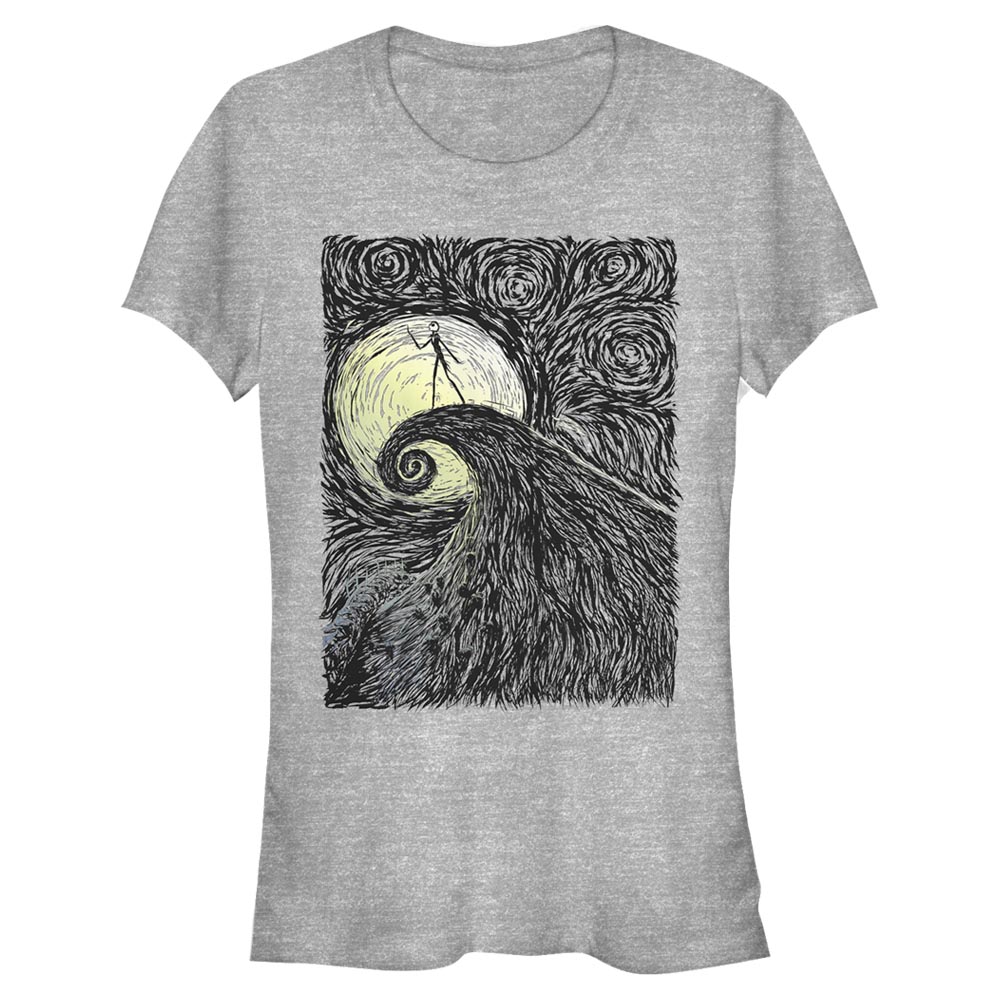 Disney Classics - L'étrange Noël de monsieur Jack - Jack Skellington Spiral Hill - Halloween - Femme T-shirt