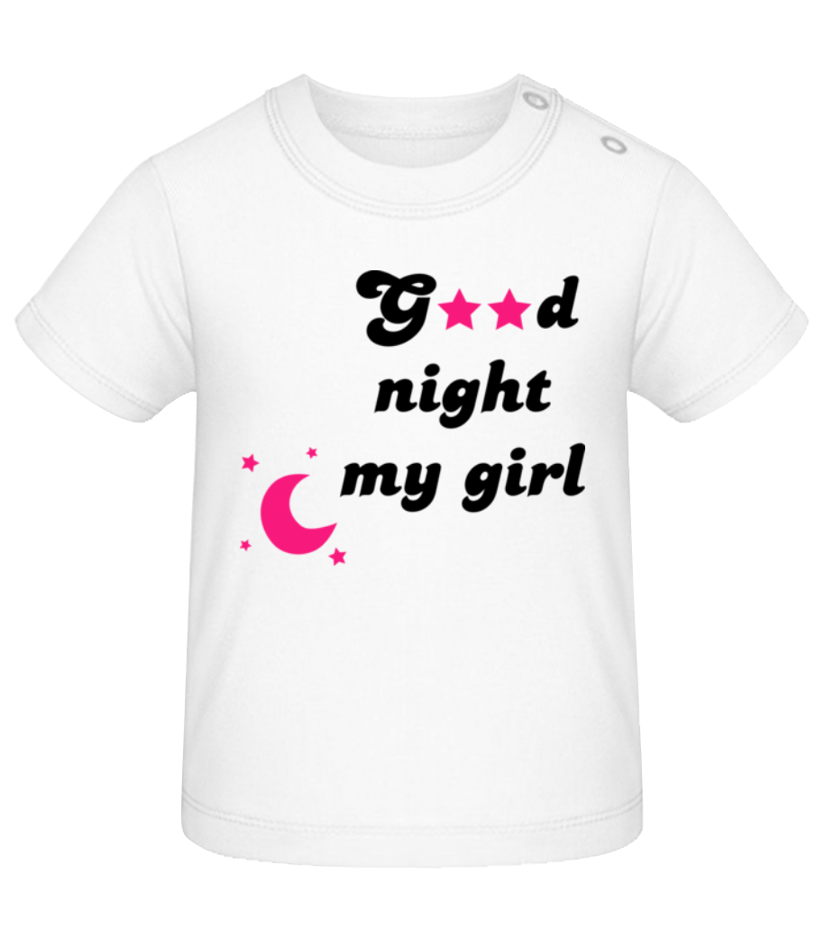 Good Night My Girl · T-shirt Bio Bébé
