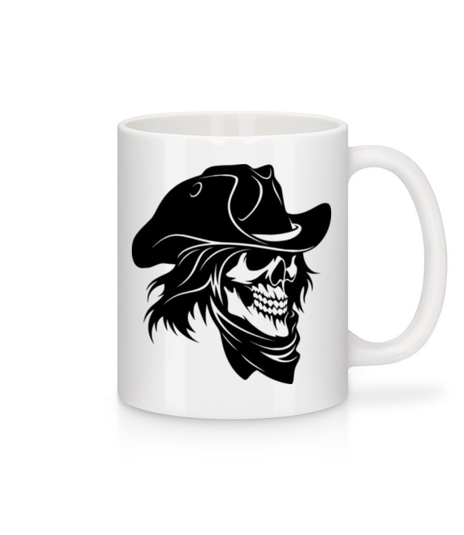 Pirate Skull · Mug en céramique blanc