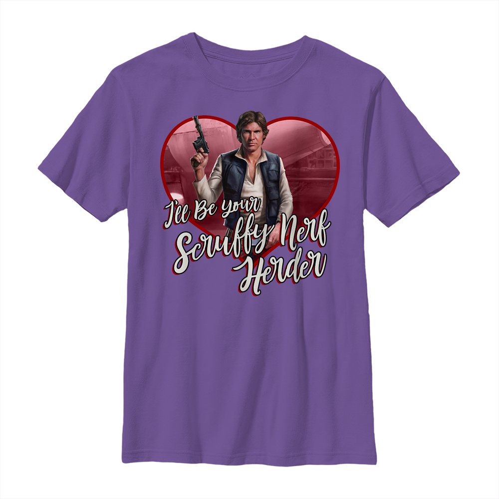 Star Wars - Han Solo Scruffy Nerf Herder - Valentine's Day - Enfant T-shirt