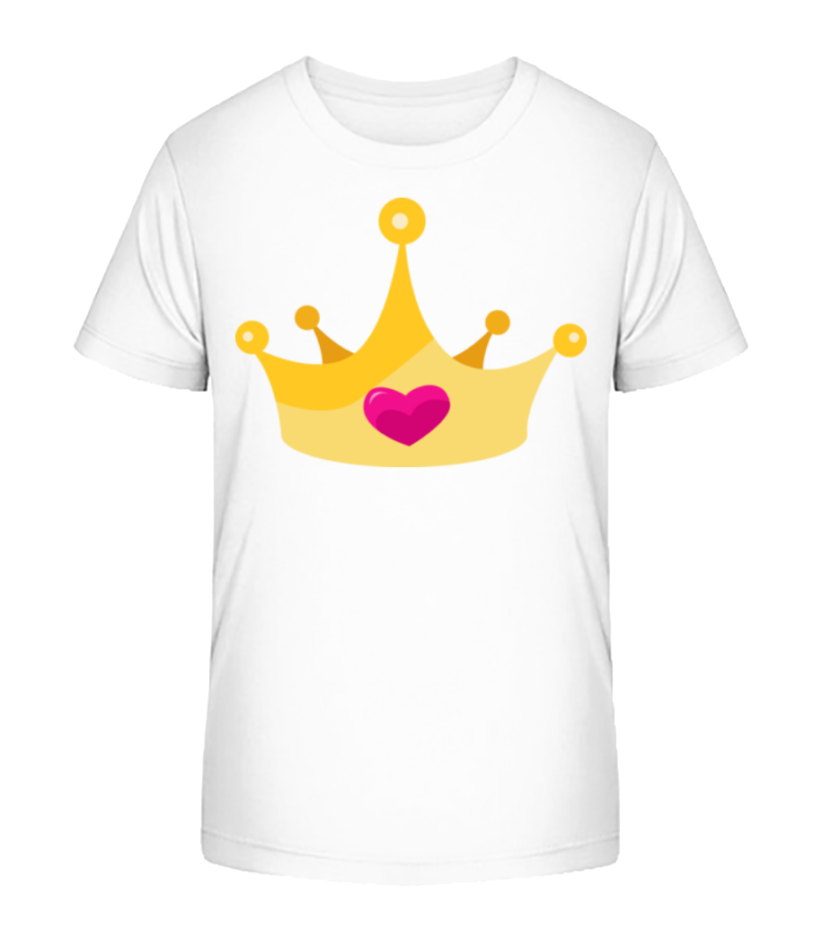Princess Crown Yellow · T-shirt bio Enfant Stanley Stella 2.0