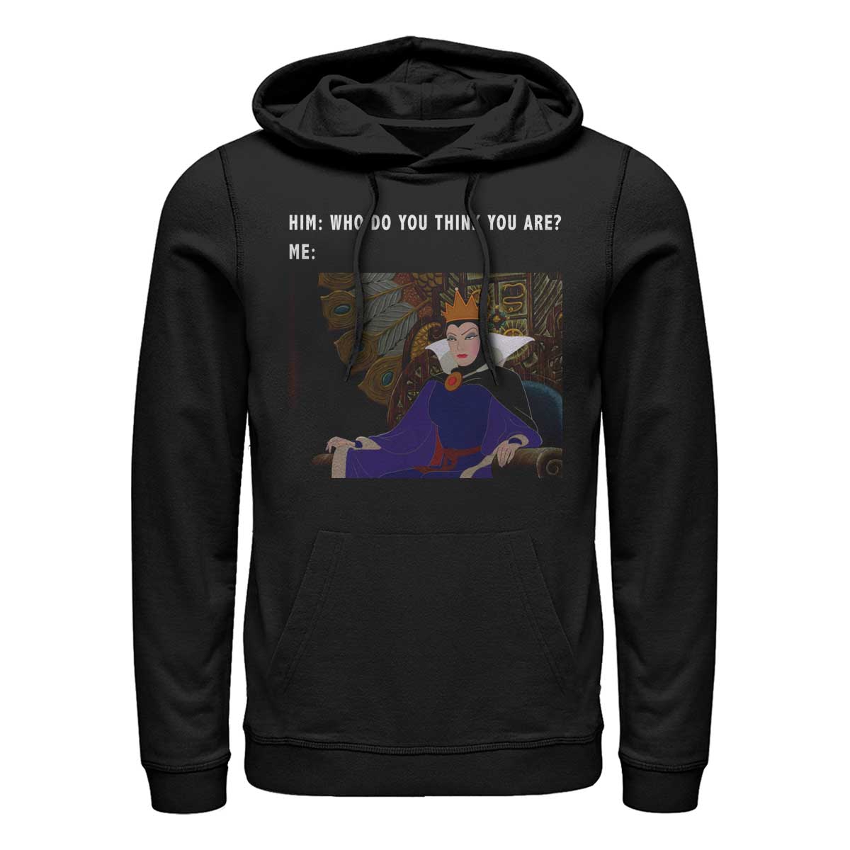 Disney - Sleeping Beauty - Maléfique Evil Queen Meme - Unisex Sweat à capuche