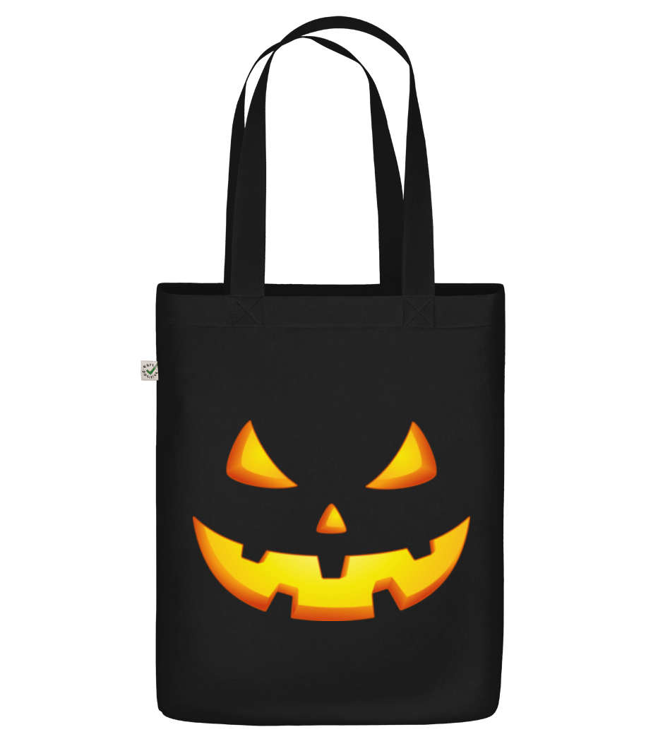 Citrouille Face Mal · Sac en toile bio