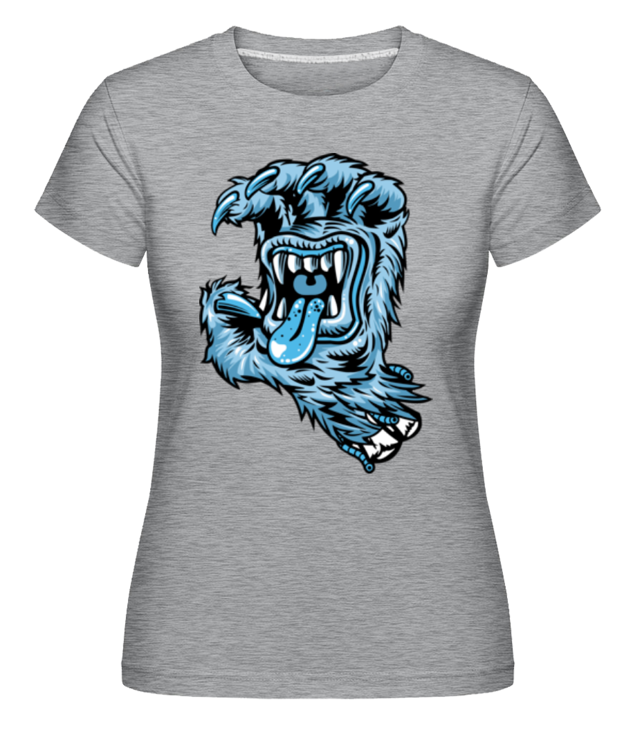 Yeti Hand Mouth ·  T-shirt Shirtinator femme