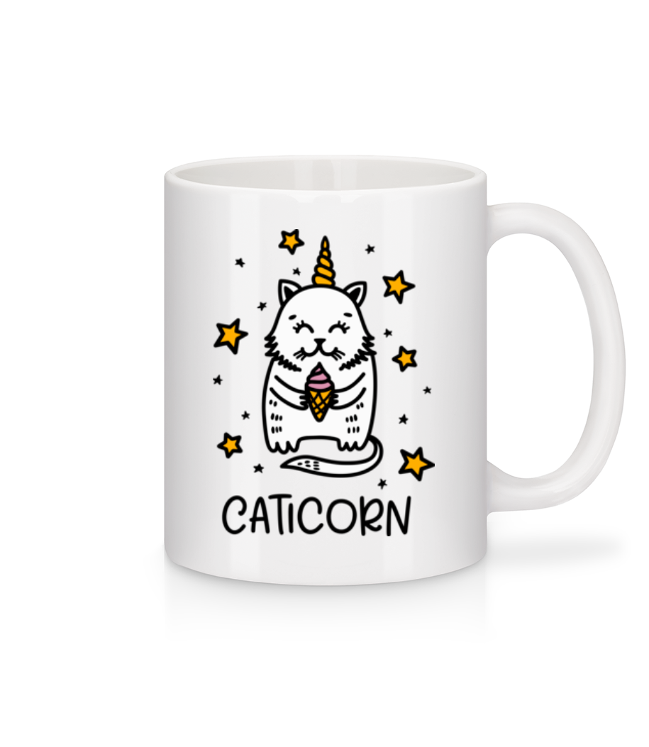 Caticorn · Mug en céramique blanc