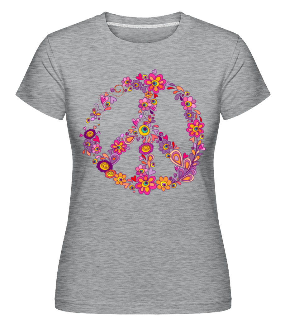 Peace Sign Flowers ·  T-shirt Shirtinator femme