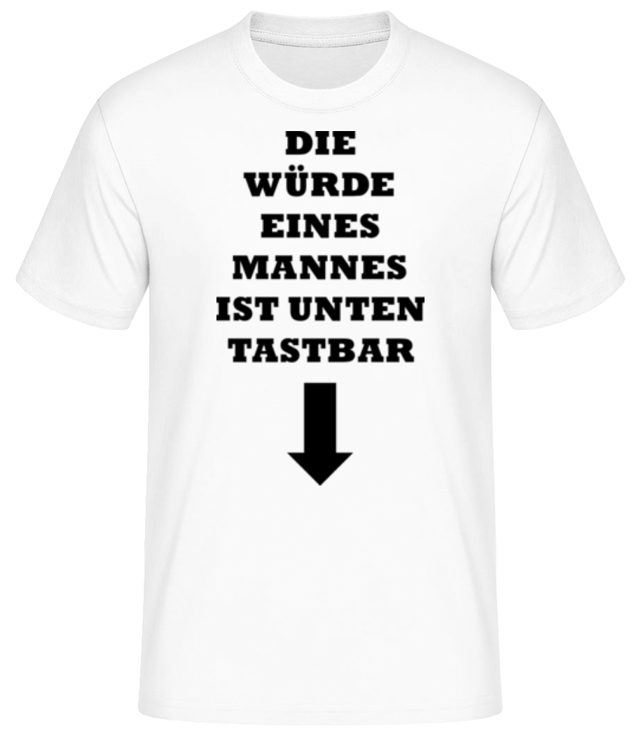 Die Würde Eines Mannes · Männer Basic T-Shirt