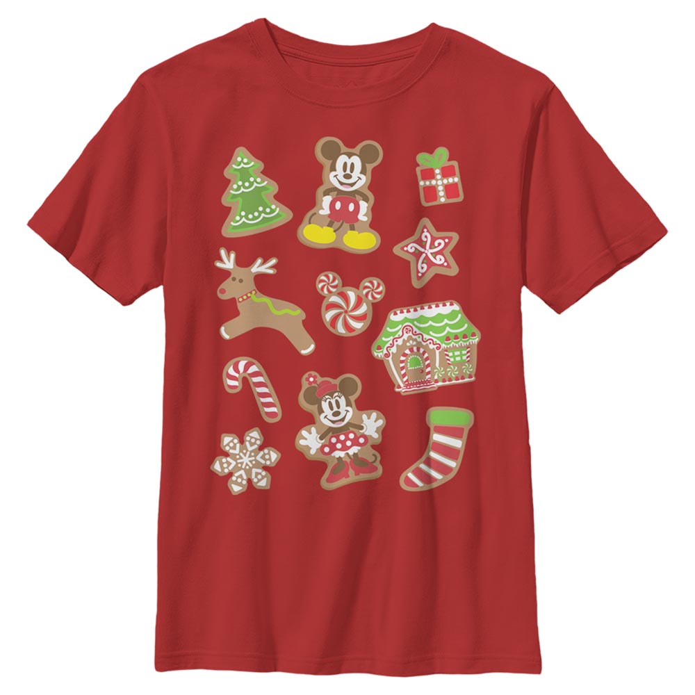 Disney Classics - Mickey Mouse - Mickey et Minnie Gingerbread Mouses - Christmas - Enfant T-shirt