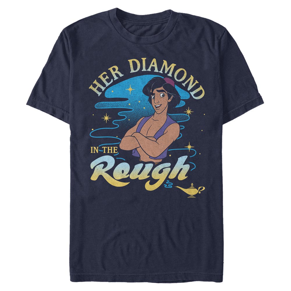 Disney Classics - Aladin - Aladdin Diamond In the Rough - Valentine's Day - Homme T-shirt