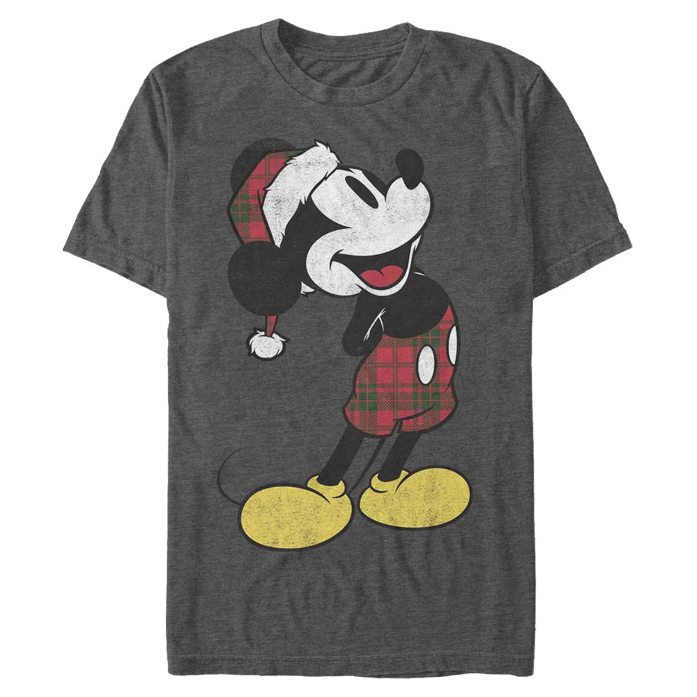 Disney - Mickey Mouse - Mickey Mouse Plaid Mickey - Homme T-shirt