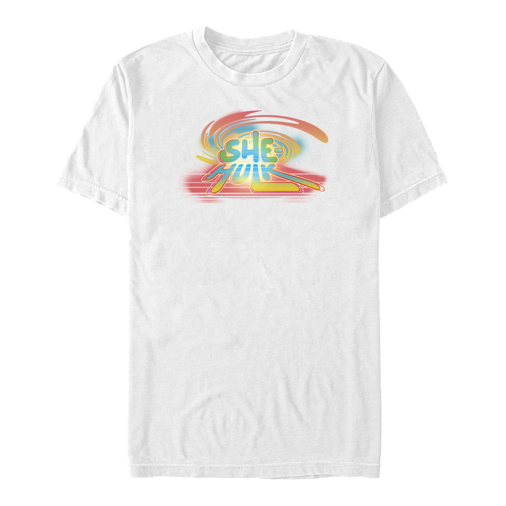 Marvel - She-Hulk Attorney at Law - Miss Hulk Spray Paint Logo - Homme T-shirt