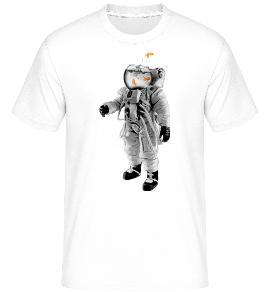 Astronaute Poisson Rouge ·  T-Shirt Shirtinator homme