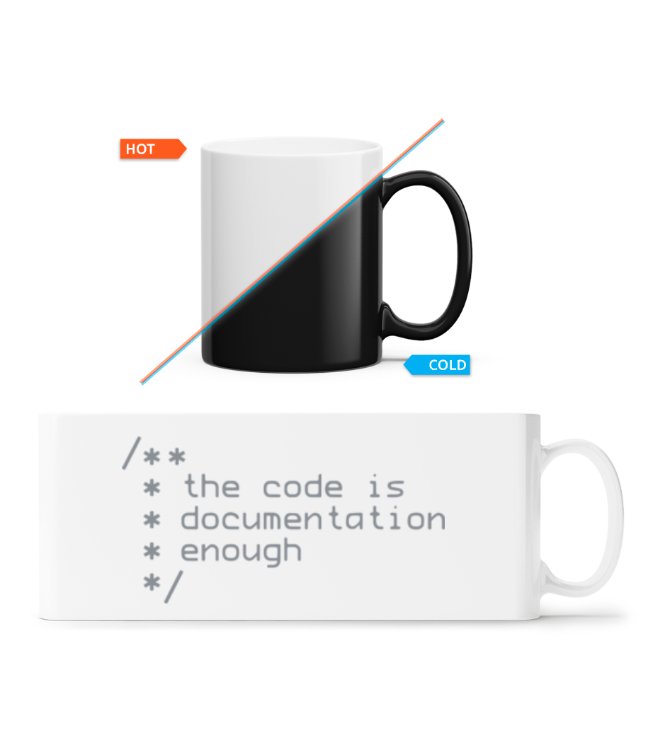Code Is Documentation · Mug magique