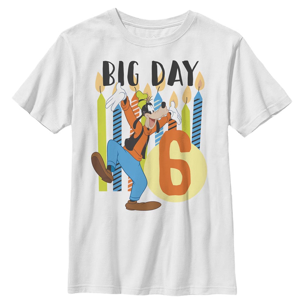 Disney Classics - Mickey Mouse - Dingo Candles Six - Birthday - Enfant T-shirt