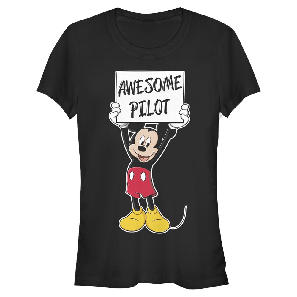 Disney Classics - Mickey Mouse - Mickey Mouse Mickey Awesome Pilot - Femme T-shirt