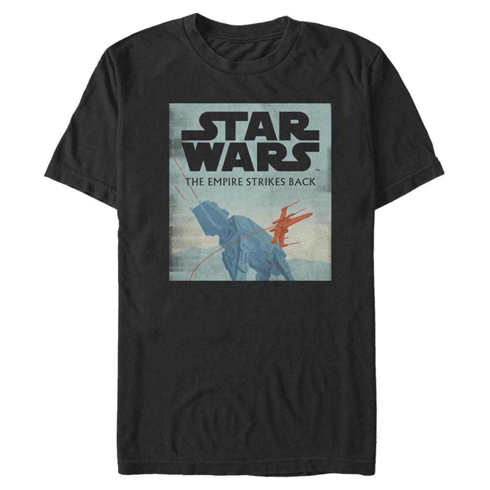 Aperçu: Star Wars - X-Wing Empire Minimalist - Homme T-shirt - Noir - Devant