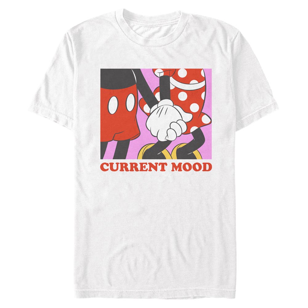 Disney Classics - Mickey Mouse - Mickey et Minnie Current Mood - Valentine's Day - Homme T-shirt