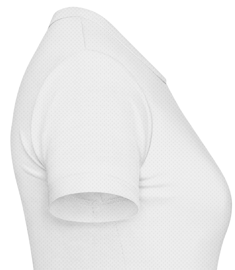 T-shirt Fonctionnel Femme - Blanc - Droit