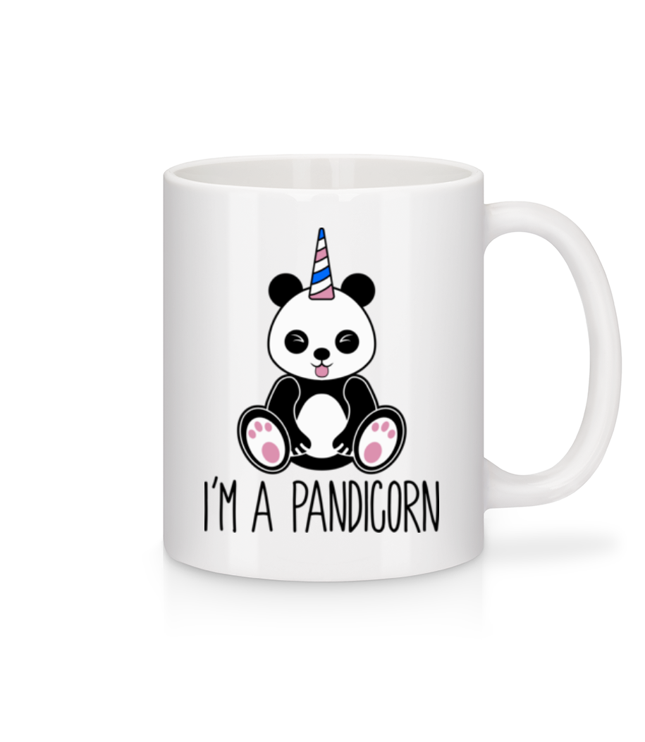 Aperçu: Im A Pandicorn - Mug en céramique blanc - Blanc - Devant