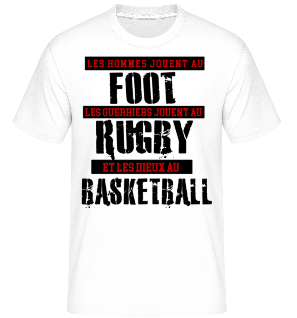 Les Dieux Jouent Au Basketball ·  T-Shirt Shirtinator homme