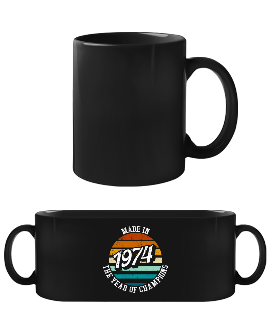 1974 The Year Of Champions · Tasse Noire