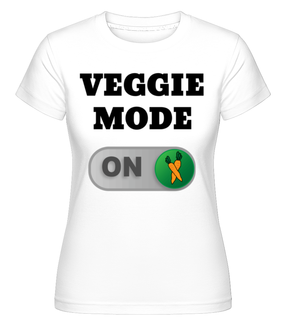 Veggie Mode On - Carrote ·  T-shirt Shirtinator femme