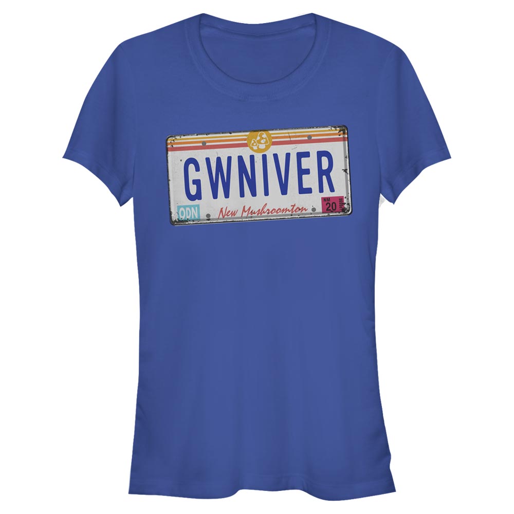 Aperçu: Pixar - En avant - Guinevere GWNIVER Plate - Father's Day - Femme T-shirt - Bleu royal - Devant