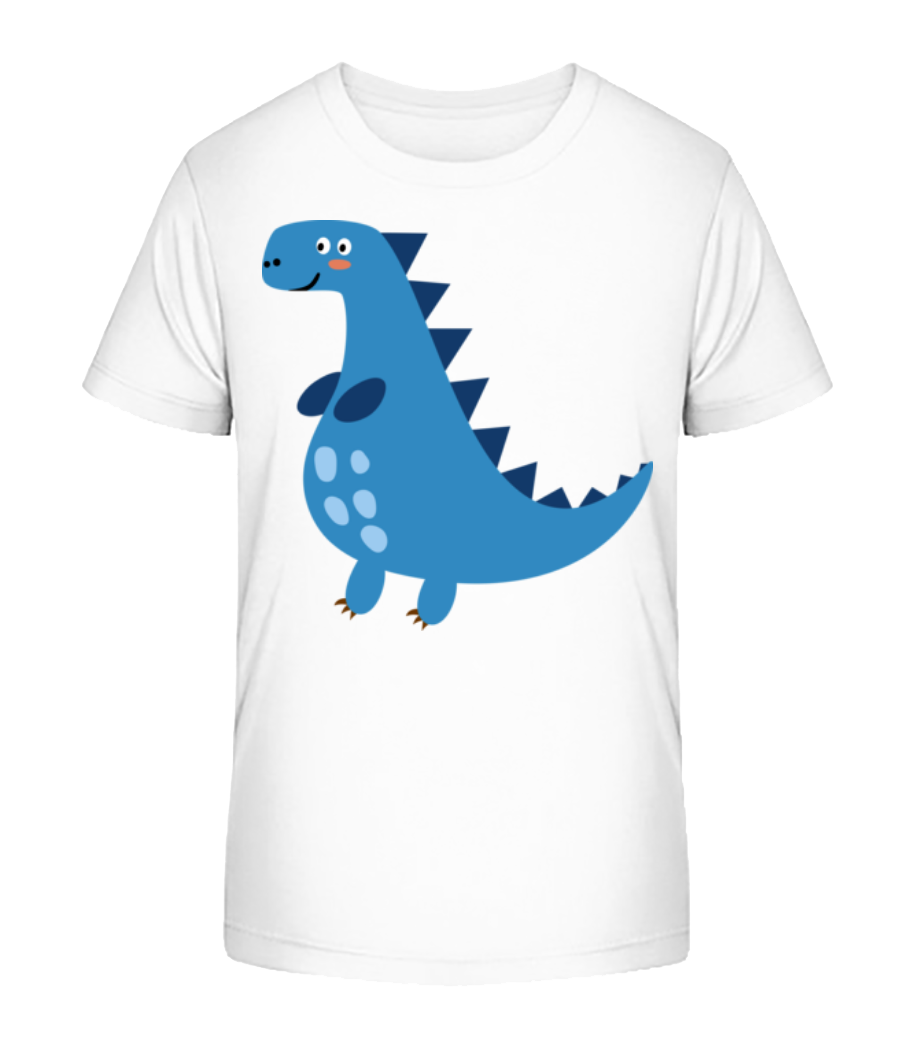 Dinosaure - T-shirt bio Enfant Stanley Stella 2.0 - Blanc - Devant