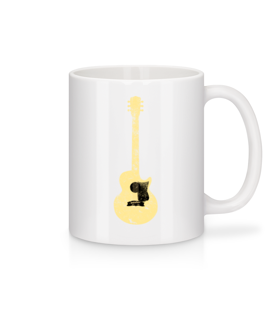 Guitare Transparente · Mug en céramique blanc