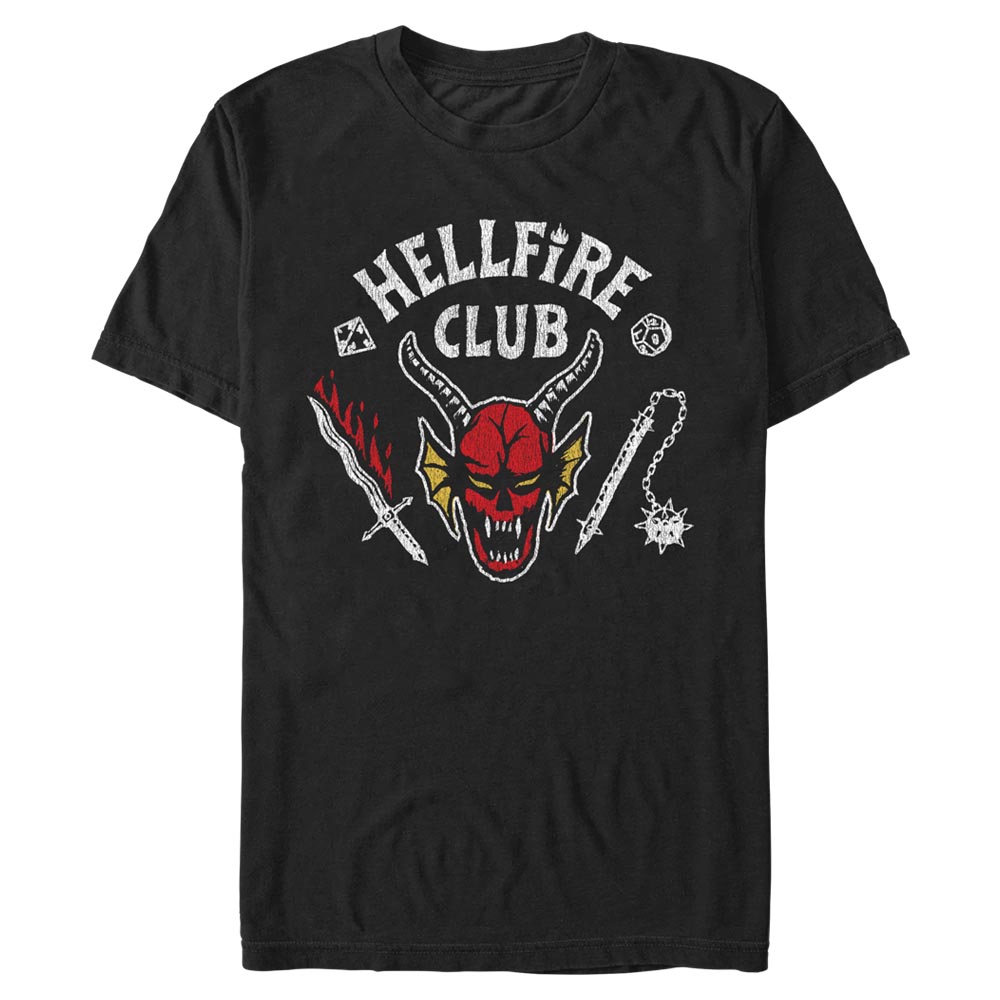 Netflix - Stranger Things - Hellfire Club - Homme T-shirt