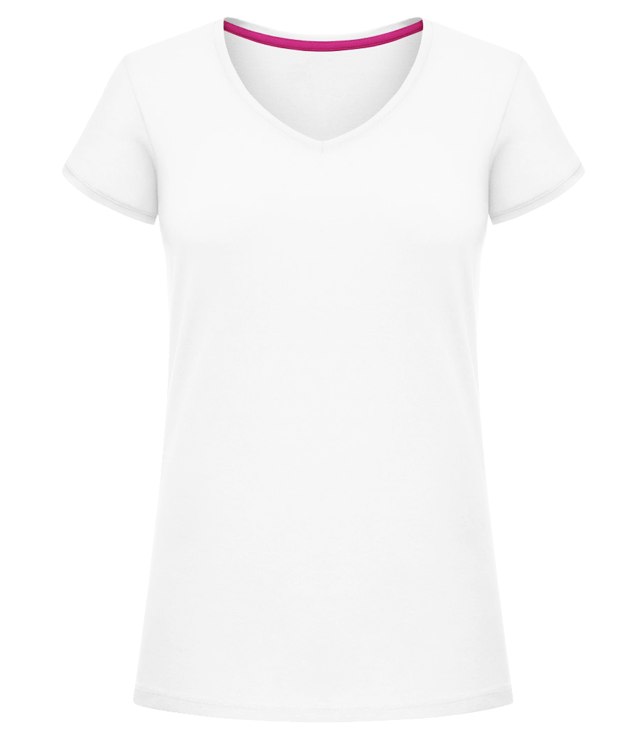 T-shirt col en V Femme
