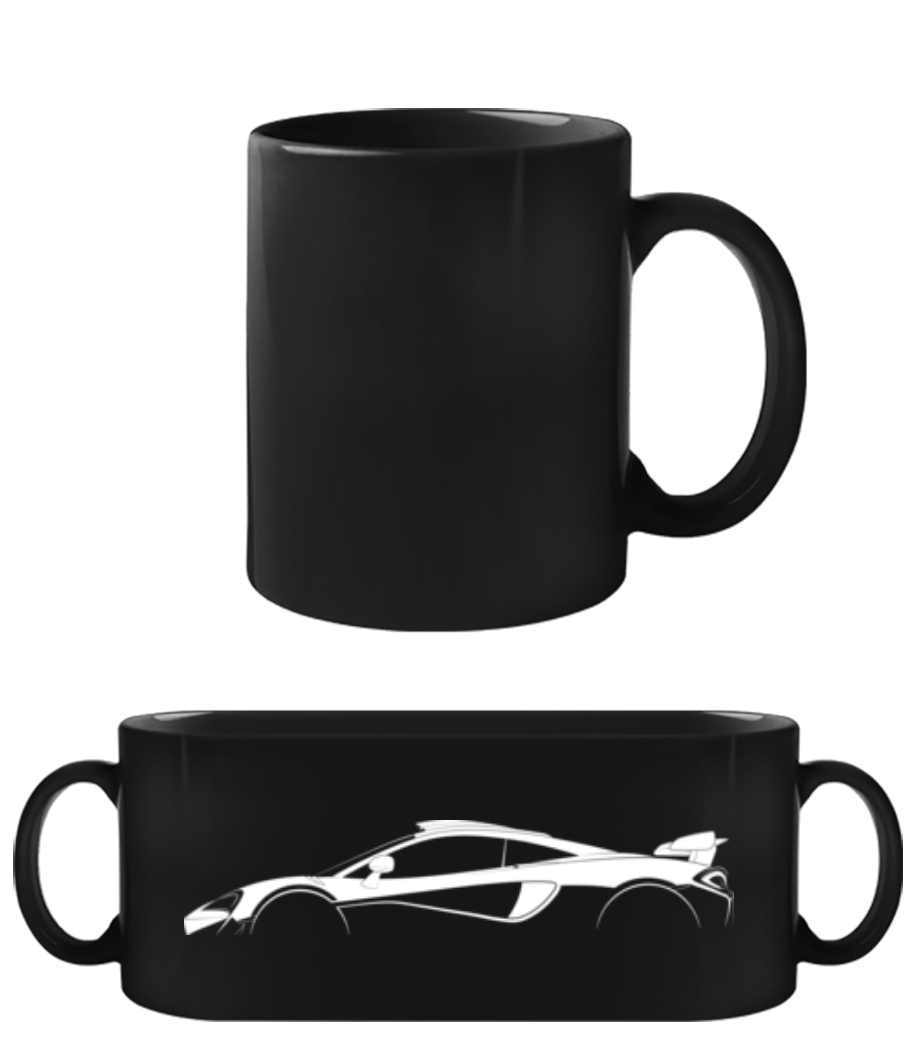 'McLaren 620R' Silhouette · Tasse Noire