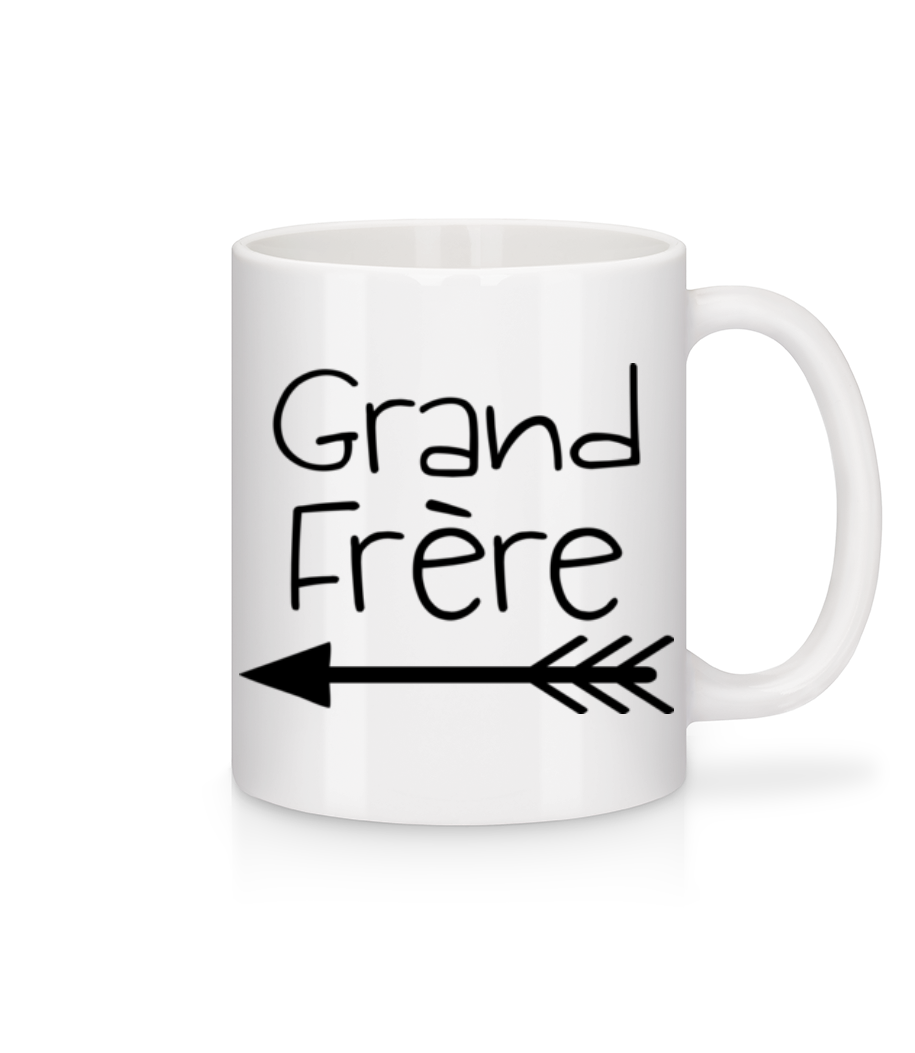 Grand Frère · Mug en céramique blanc