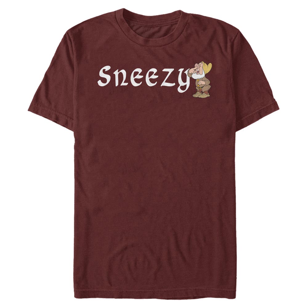 Disney - Blanche-Neige et les Sept Nains - Sneezy Dwarf - Homme T-shirt