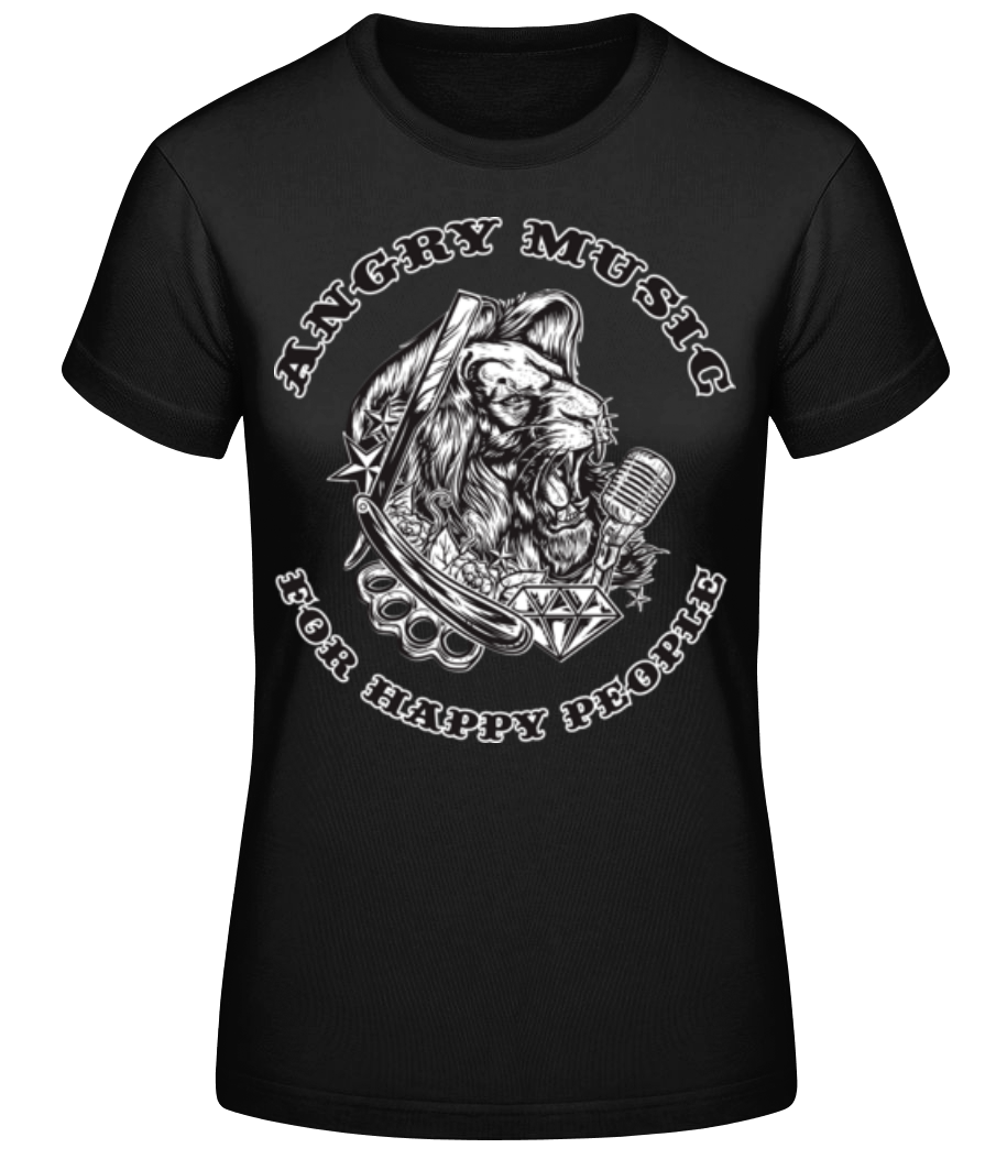 Angry Music Happy People · T-shirt standard Femme