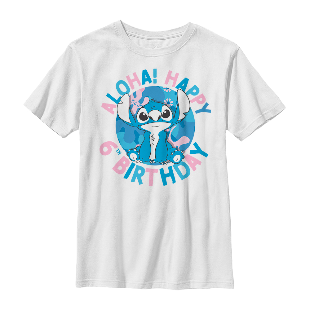 Disney Classics - Lilo & Stitch - Stitch 6th Birthday - Enfant T-shirt