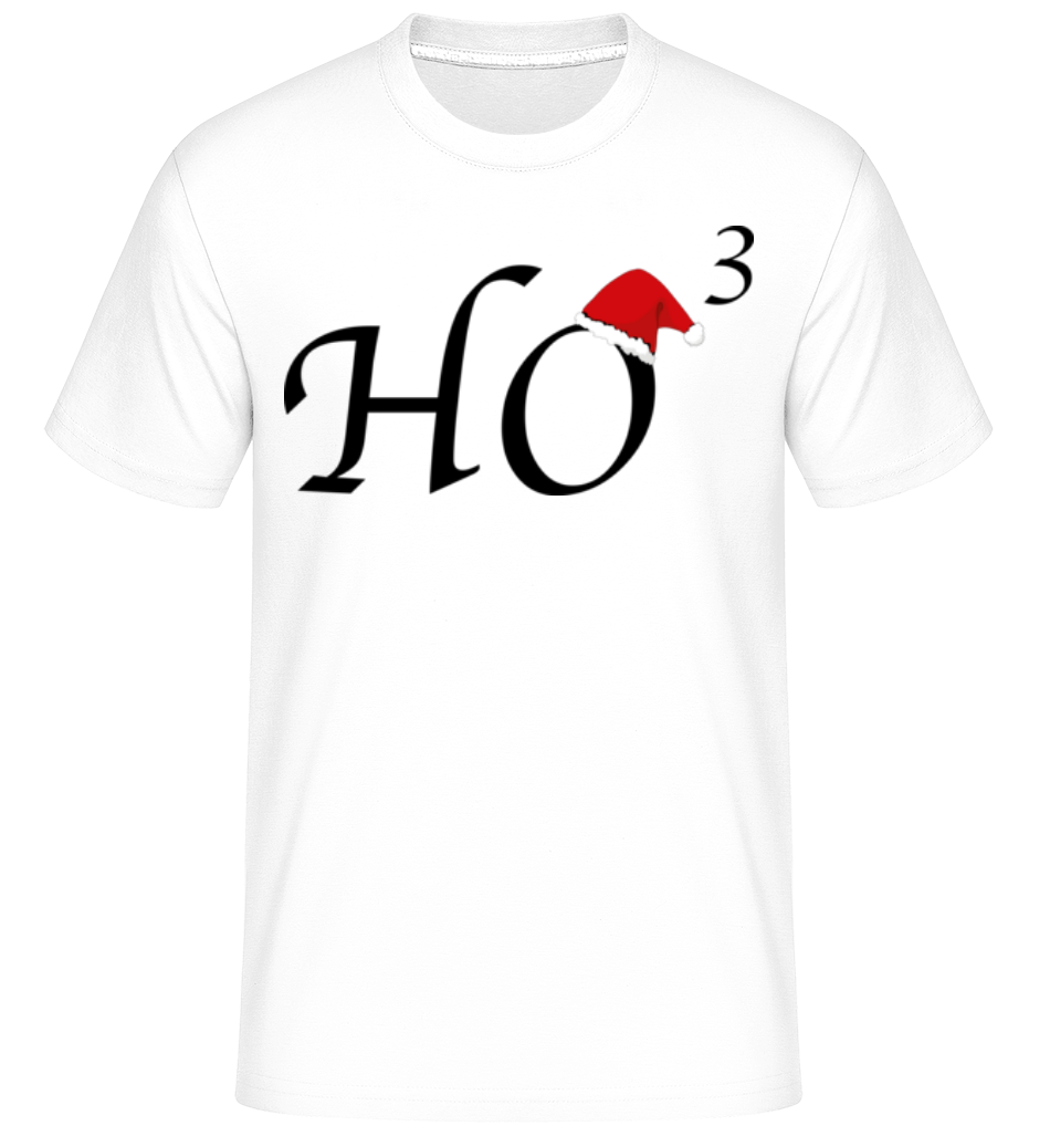 Aperçu: Ho * 3 -  T-Shirt Shirtinator homme - Blanc - Devant