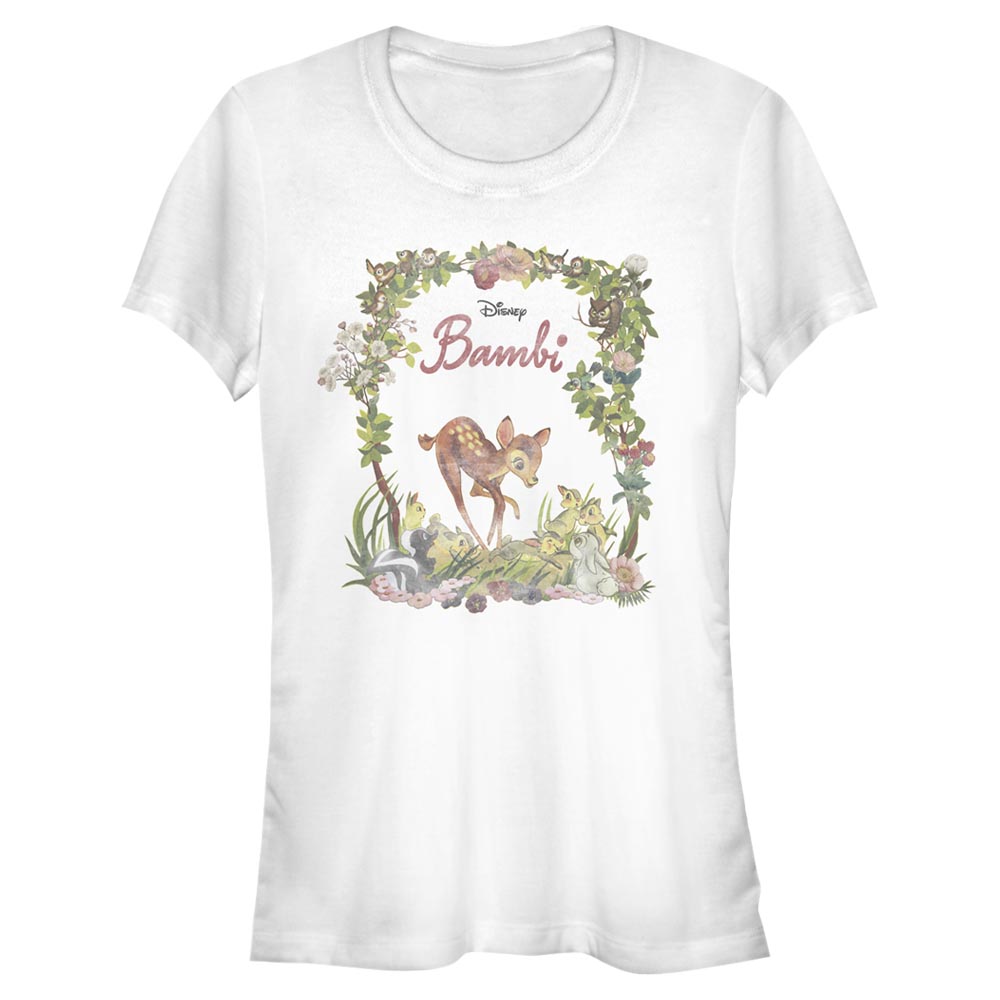 Aperçu: Disney Classics - Bambi - Bambi Nouveau - Femme T-shirt - Blanc - Devant