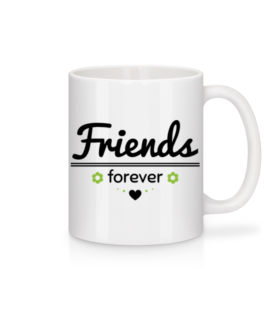 Friends Forever · Mug en céramique blanc